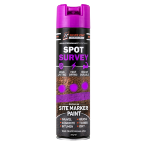 Spot Survey Flourescent Purple 350g Aerosol