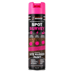 Spot Survey Flourescent Pink 350g Aerosol
