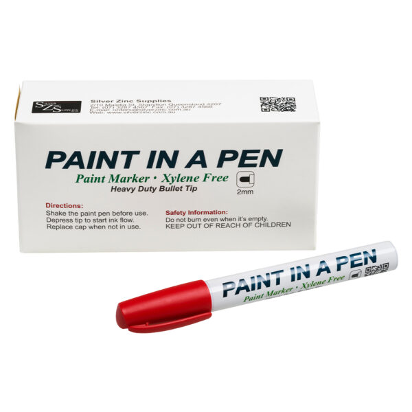 Paint in a Pen 12 pack box red